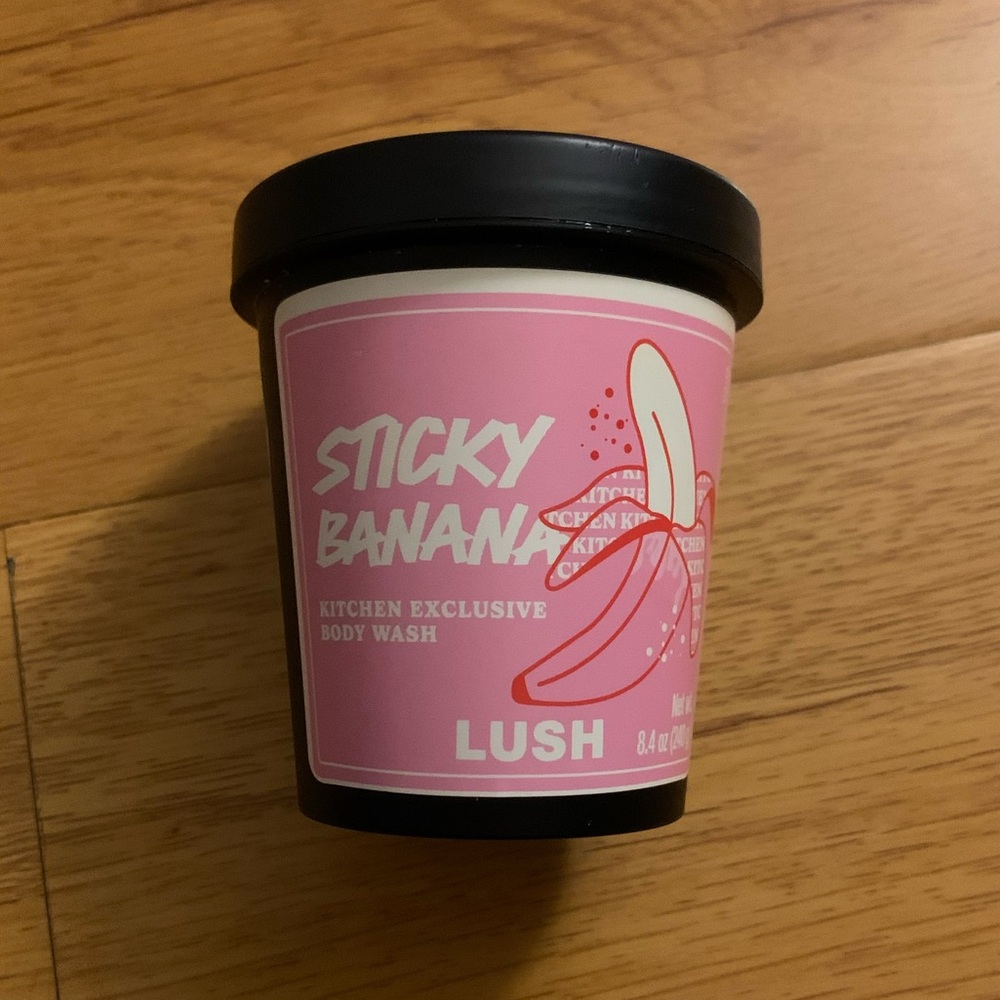 Lush Sticky Banana Body Wash